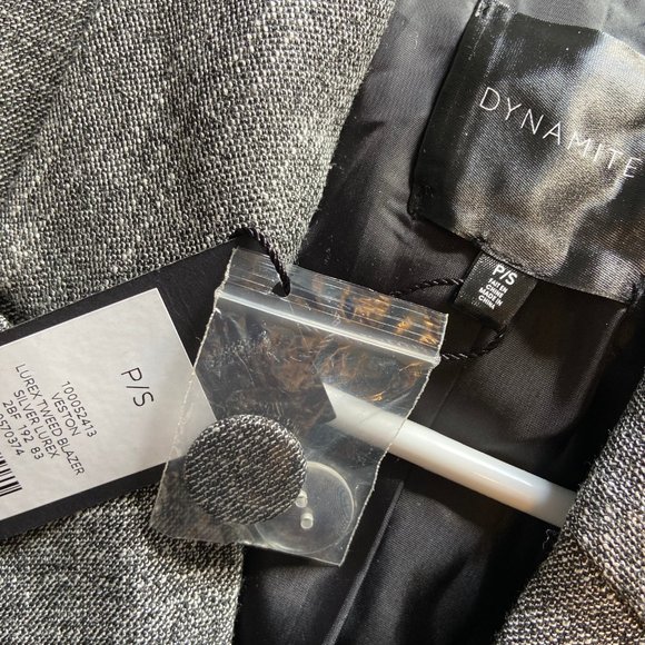 Dynamite Lurex Tweed Blazer - Picture 5 of 5